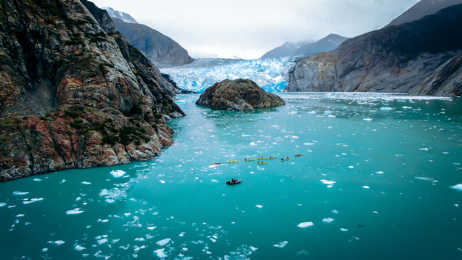 Visit small and less-visited ports of call like Wrangell and Haines in Alaska where you can get closer to the North Sawyer Glacier.