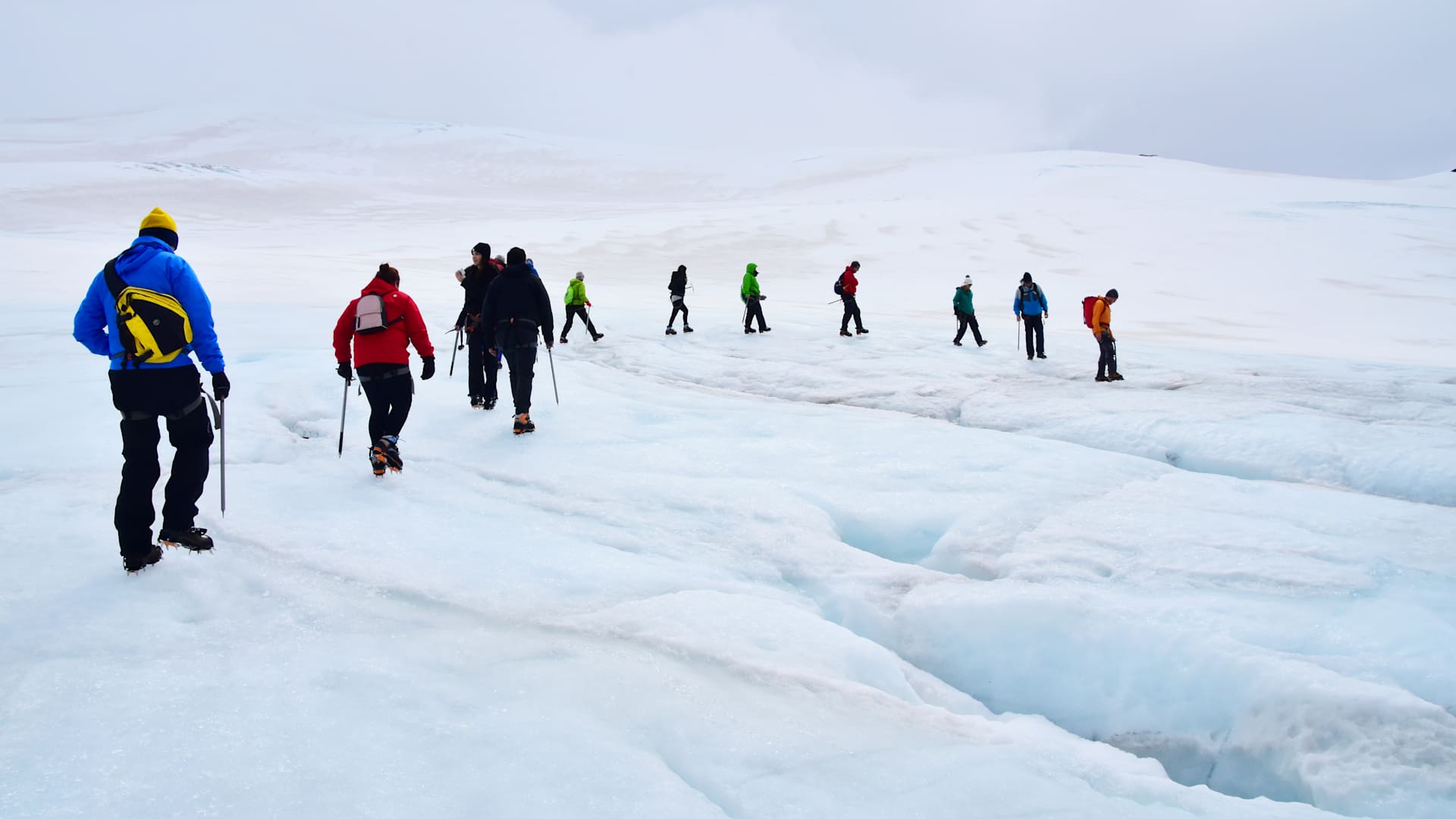 Join Windstar’s exclusive snowmobile & helicopter adventure excursion.  Flyover Mýrdalsjökull, Iceland’s 4th largest glacier, and push the throttle of your snowmobile as you ride the glacier.