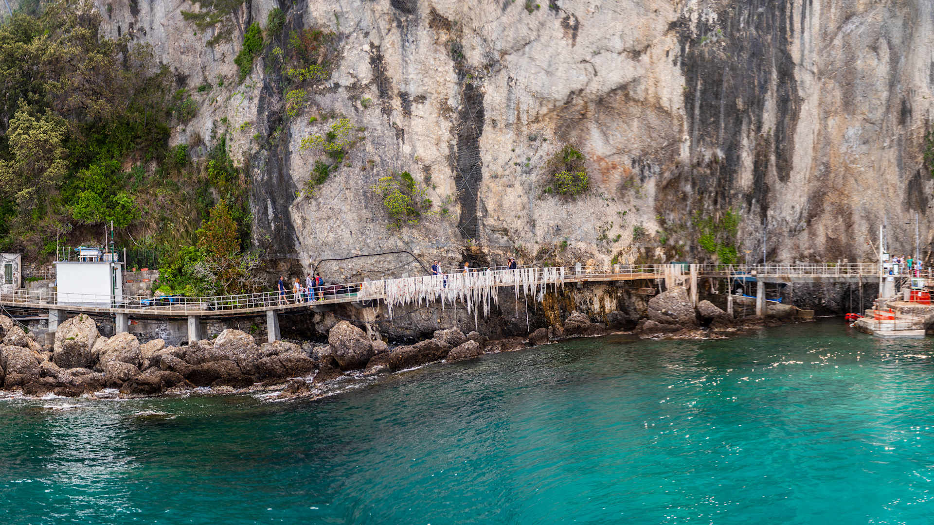 Accessible only by path or boat is the breathtaking landscape and rocky formation of Punta Chippa.