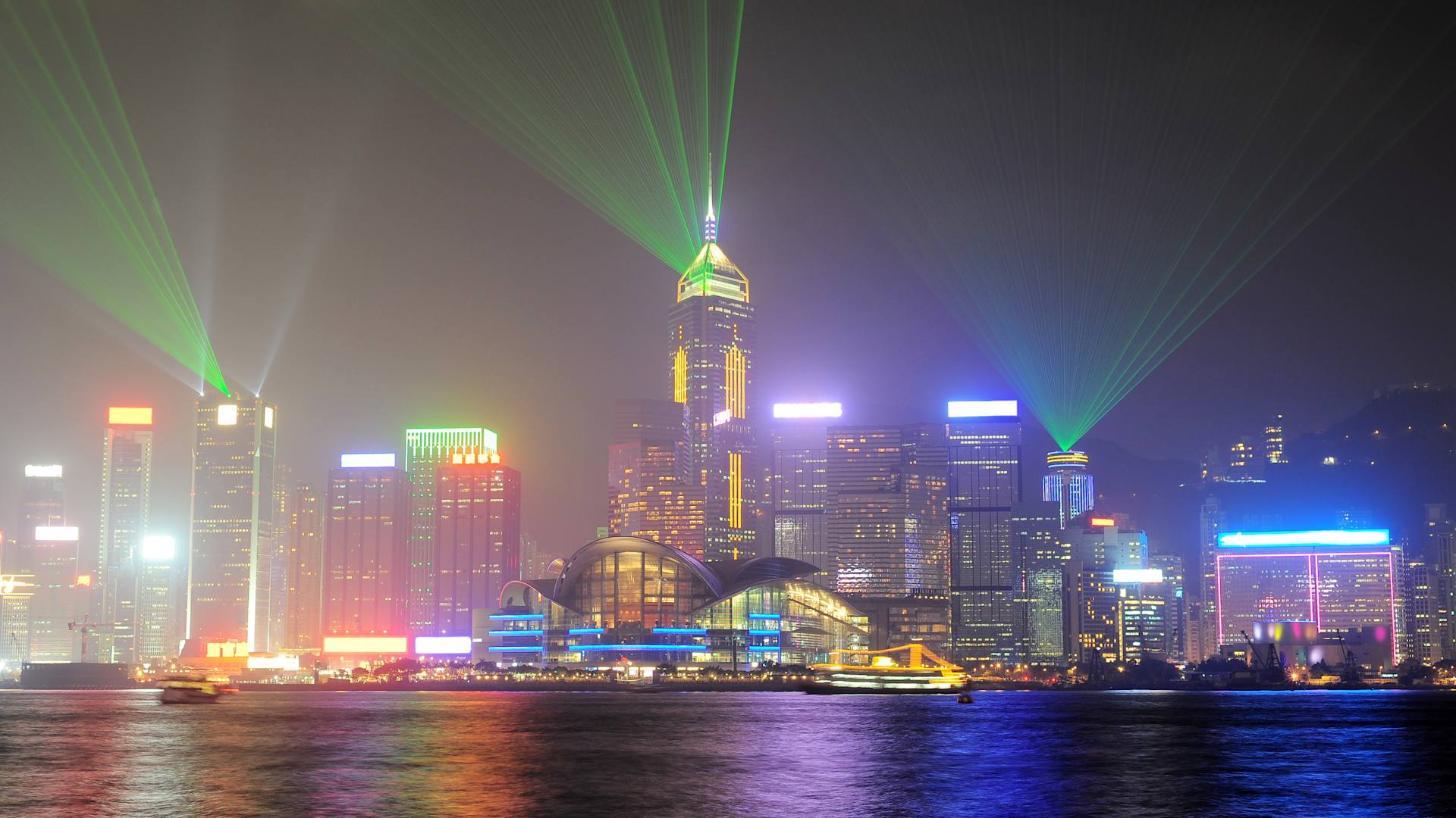 Overnight in Hong Kong gives you plenty of time to explore local markets and see the Symphony of Lights, a light and sound dhow over Victoria Harbor at night.