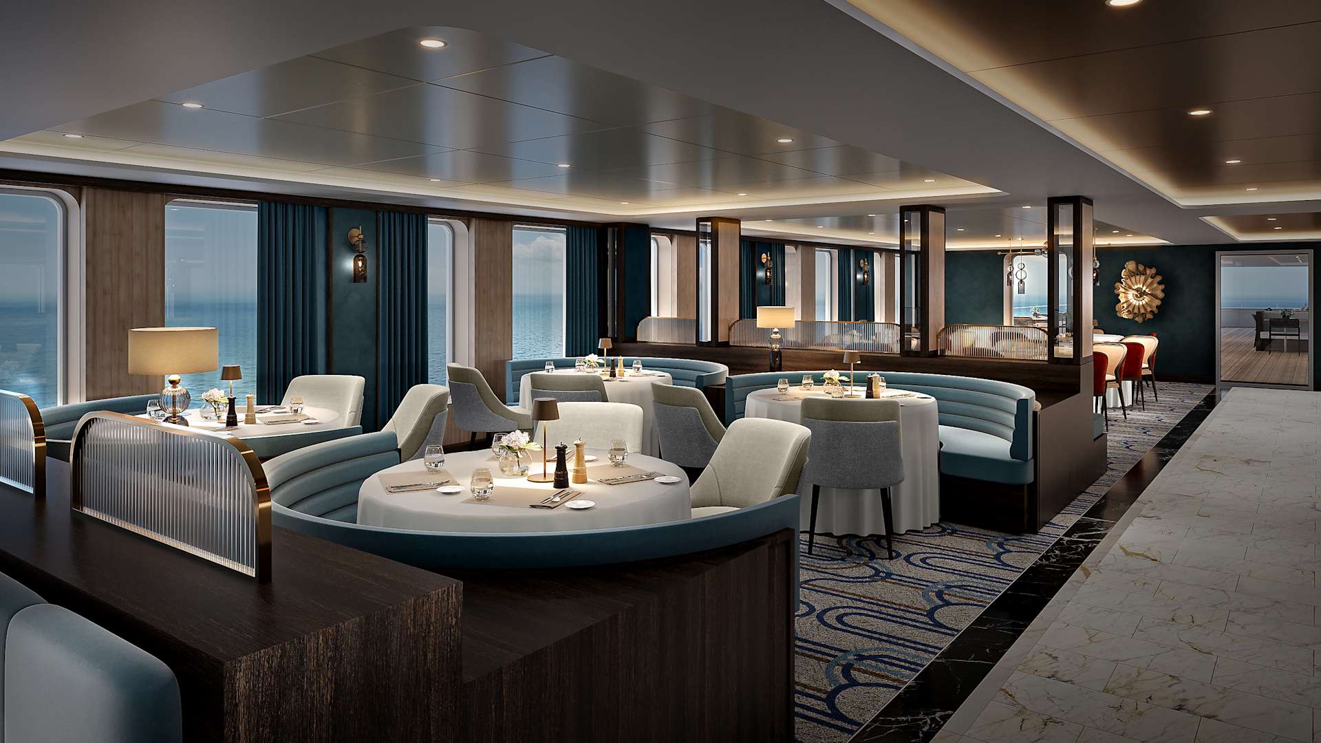 Amphora, main dining restaurant