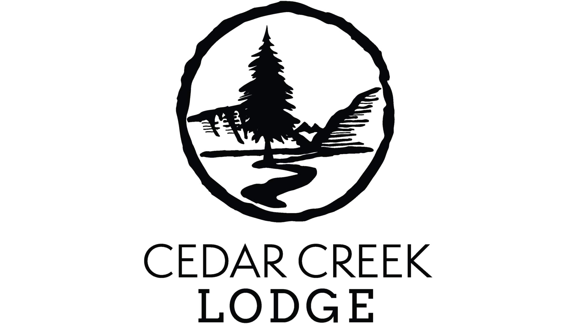 Cedar Creek Logo Black