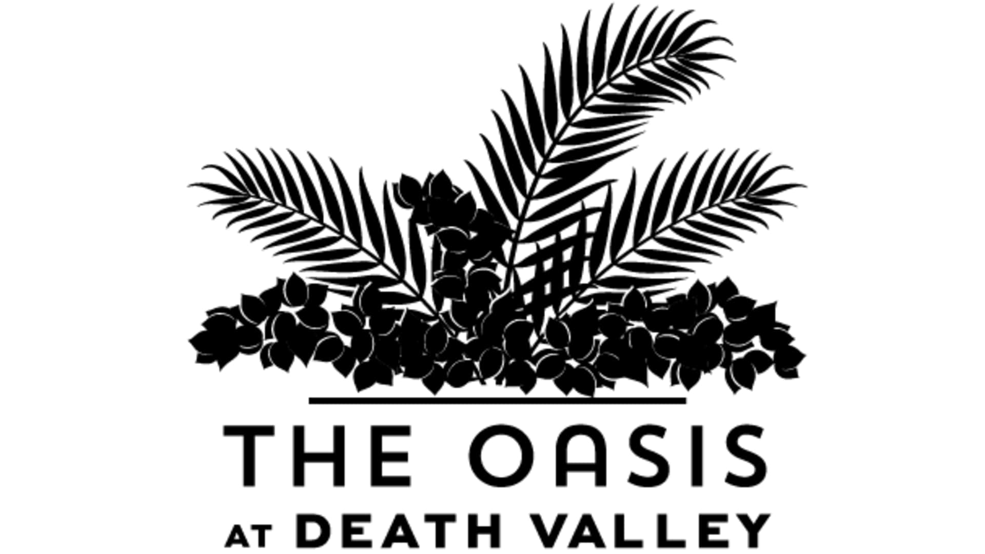 Oasis at Death Valley Logo Black