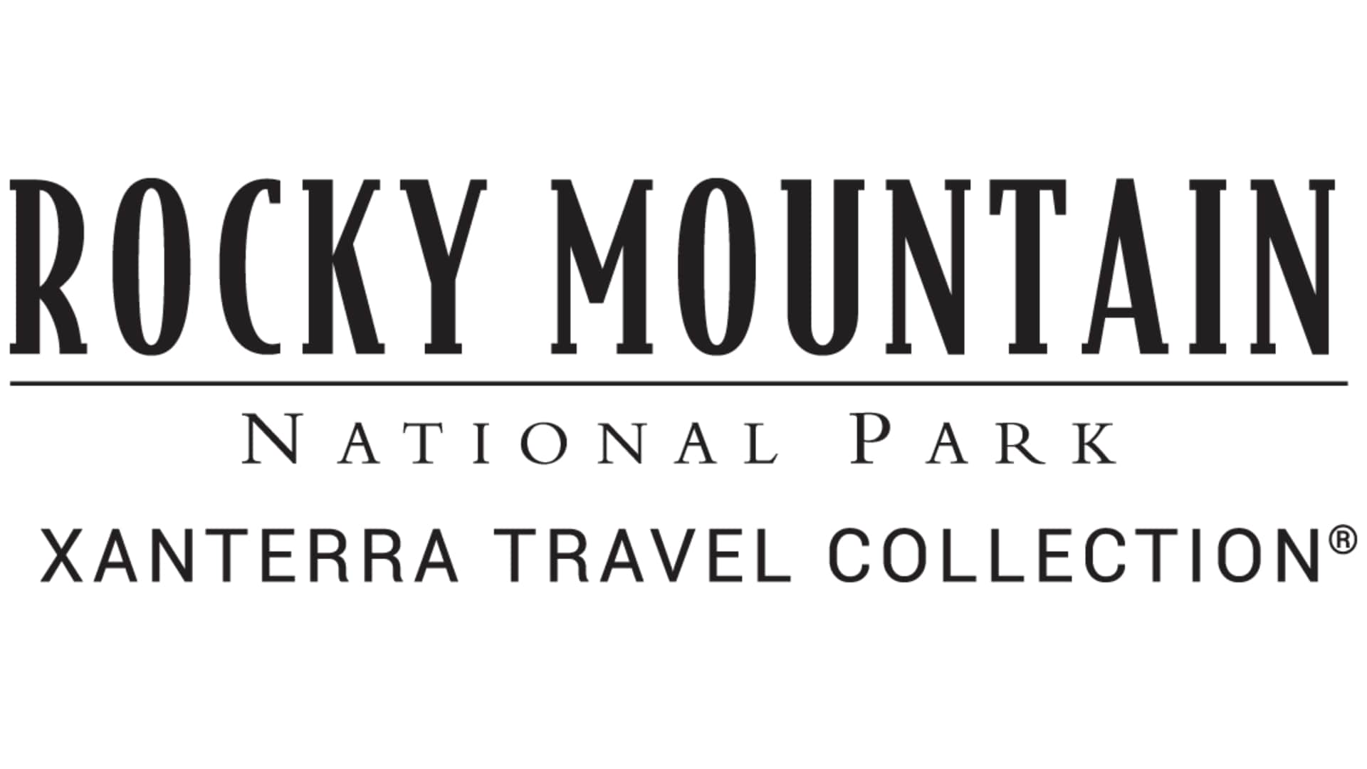 Rocky Mountain National Park Logo Black