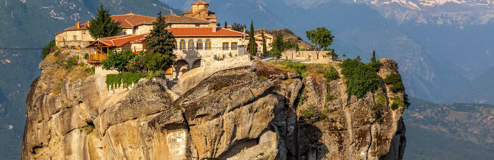 Our Delphi & Meteora: Grecian Treasures Cruise Tour combines a 7-night round-trip sailing from Athens with inland visits to the Temple of Apollo, the hidden stone monasteries of Meteora and more.
