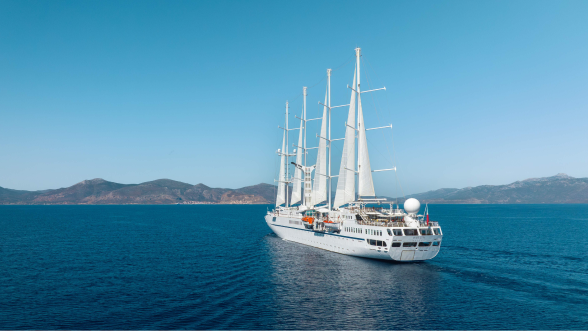 Sails up. Numbers down