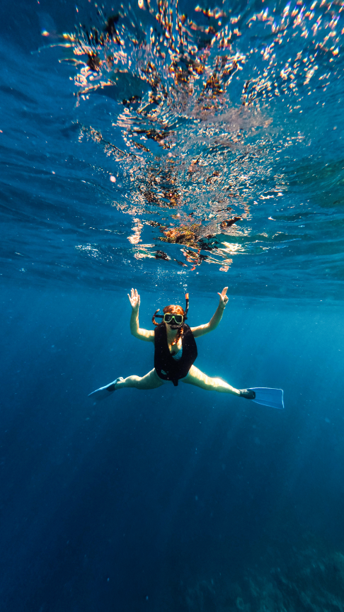 diver in the med
